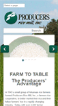 Mobile Screenshot of producersrice.com